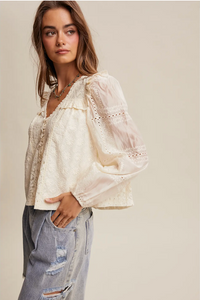 Aspen Embroidered Top