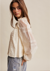 Aspen Embroidered Top
