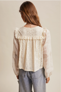Aspen Embroidered Top
