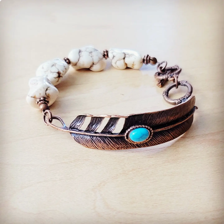 Tempe Feather Bracelet