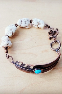 Tempe Feather Bracelet