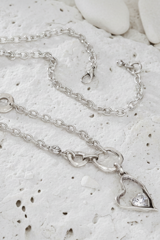 Love More Pewter Necklace