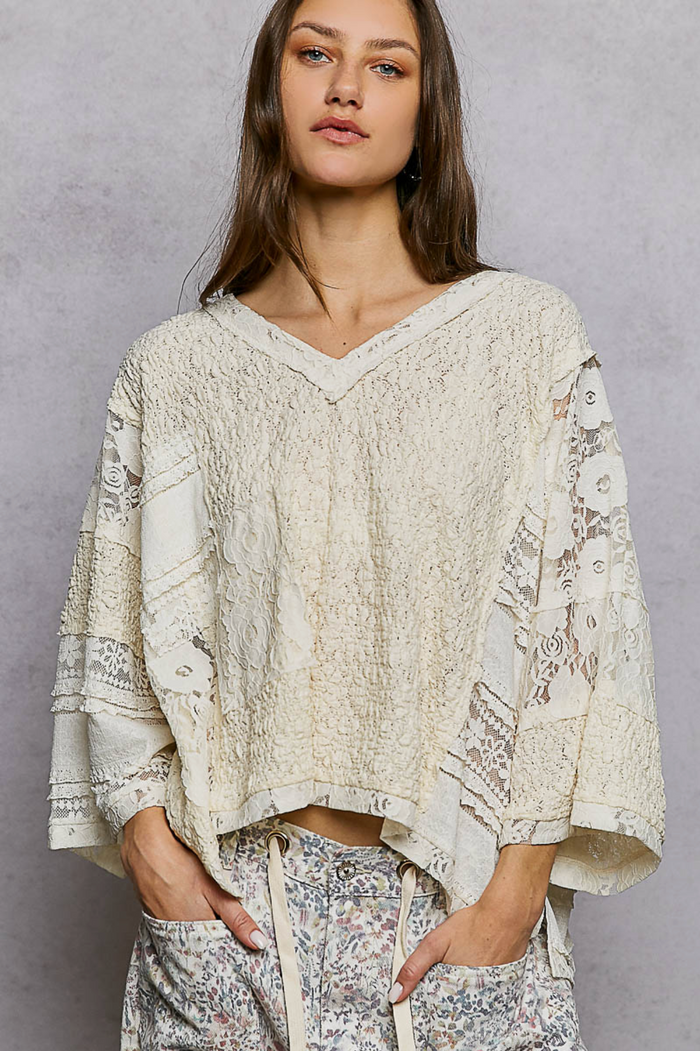 Minka Lace Top