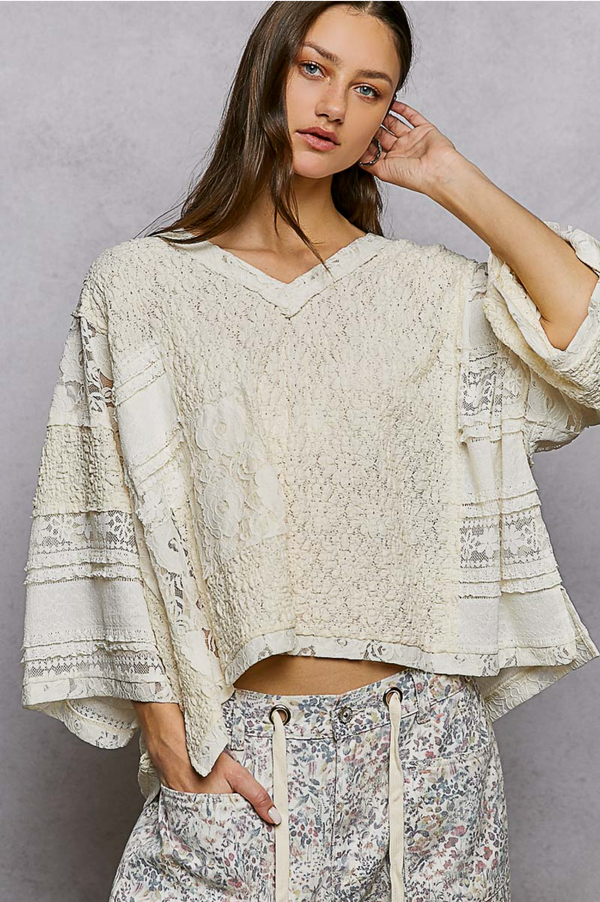 Minka Lace Top