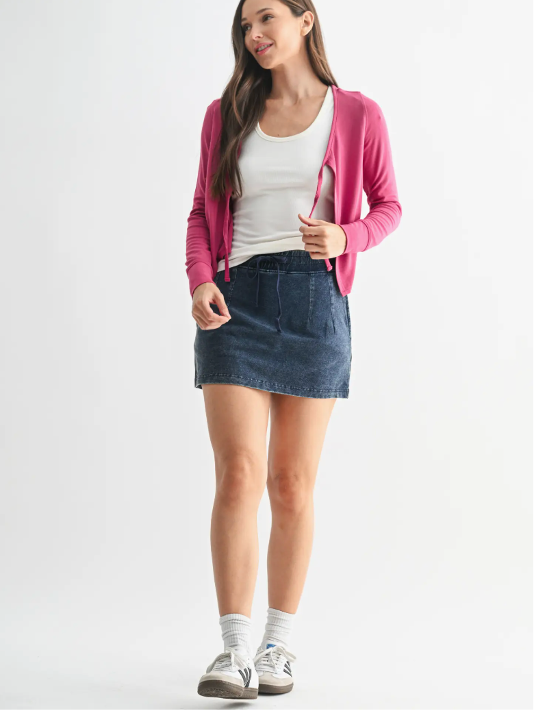 Ballet Tie Front Cardigan