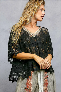 Raleigh Crochet Top