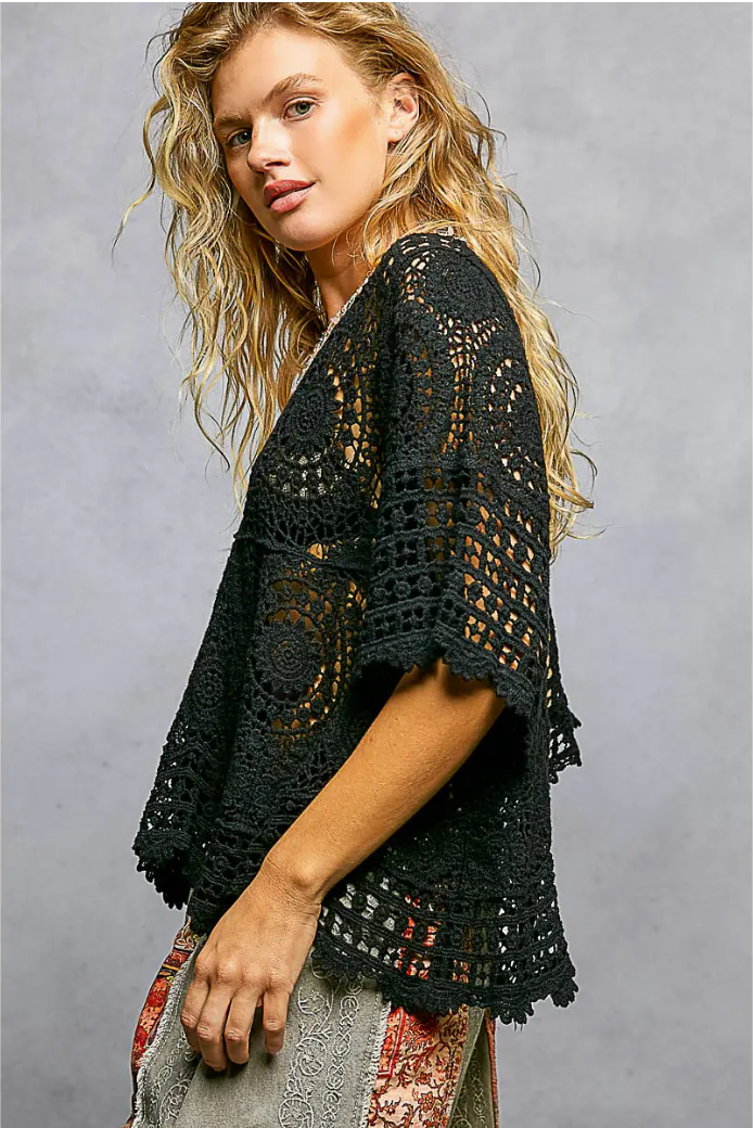 Raleigh Crochet Top