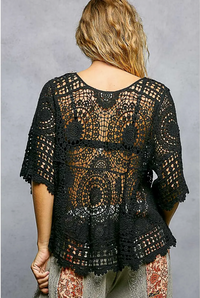 Raleigh Crochet Top