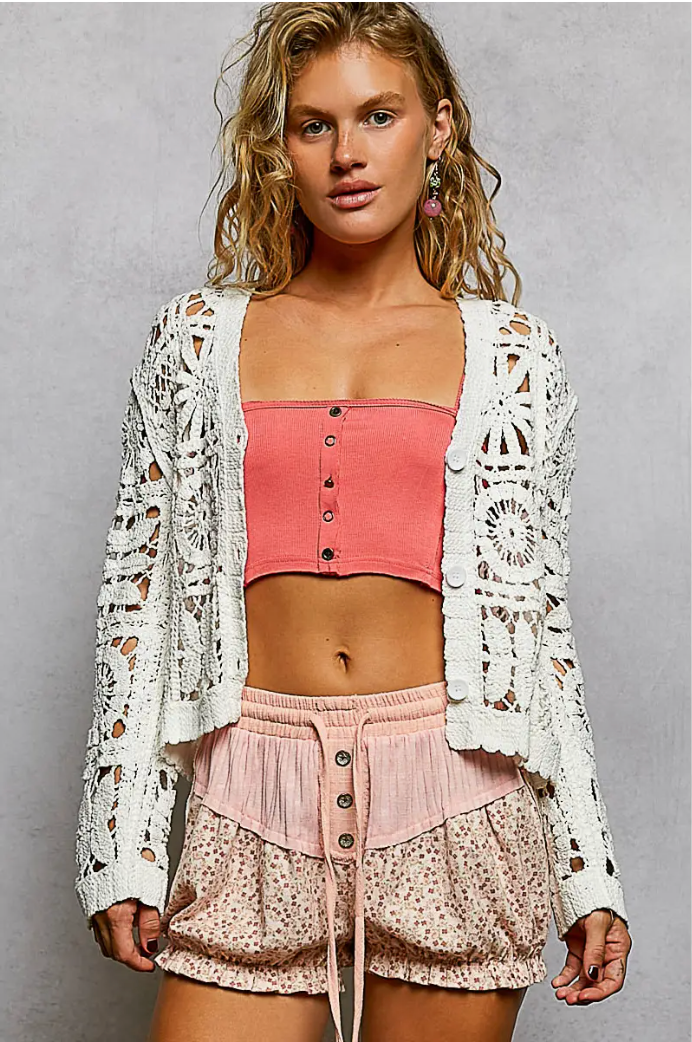 Dakota Crochet Cardigan