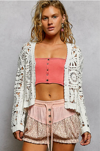 Dakota Crochet Cardigan