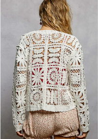 Dakota Crochet Cardigan