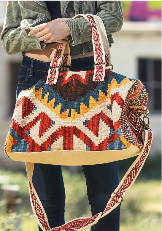 Backroads Handwoven Duffel
