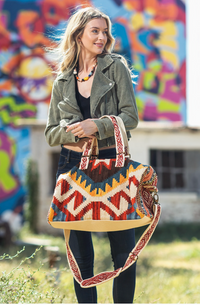 Backroads Handwoven Duffel