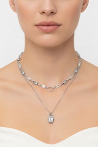 Alexandra Pewter Necklace