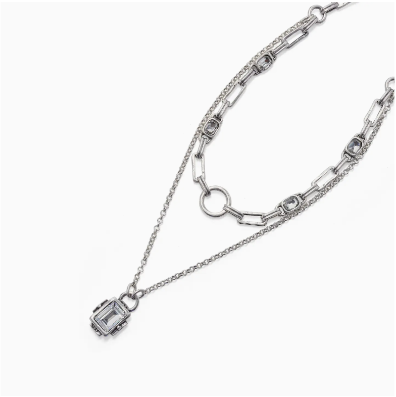 Alexandra Pewter Necklace
