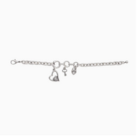 She's A Charmer Pewter Bracelet