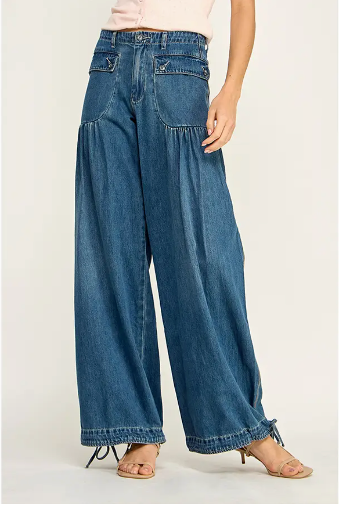 Santebela Jean- Dark Wash