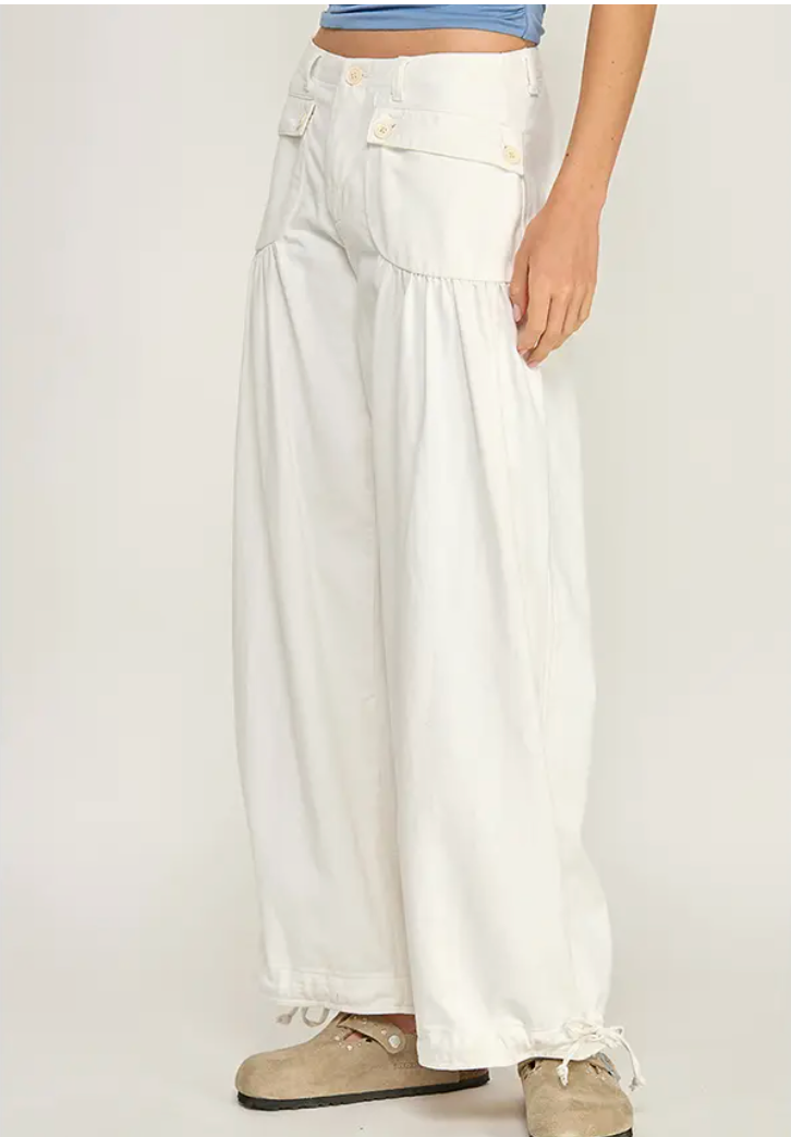 Santebela Jean- Off White