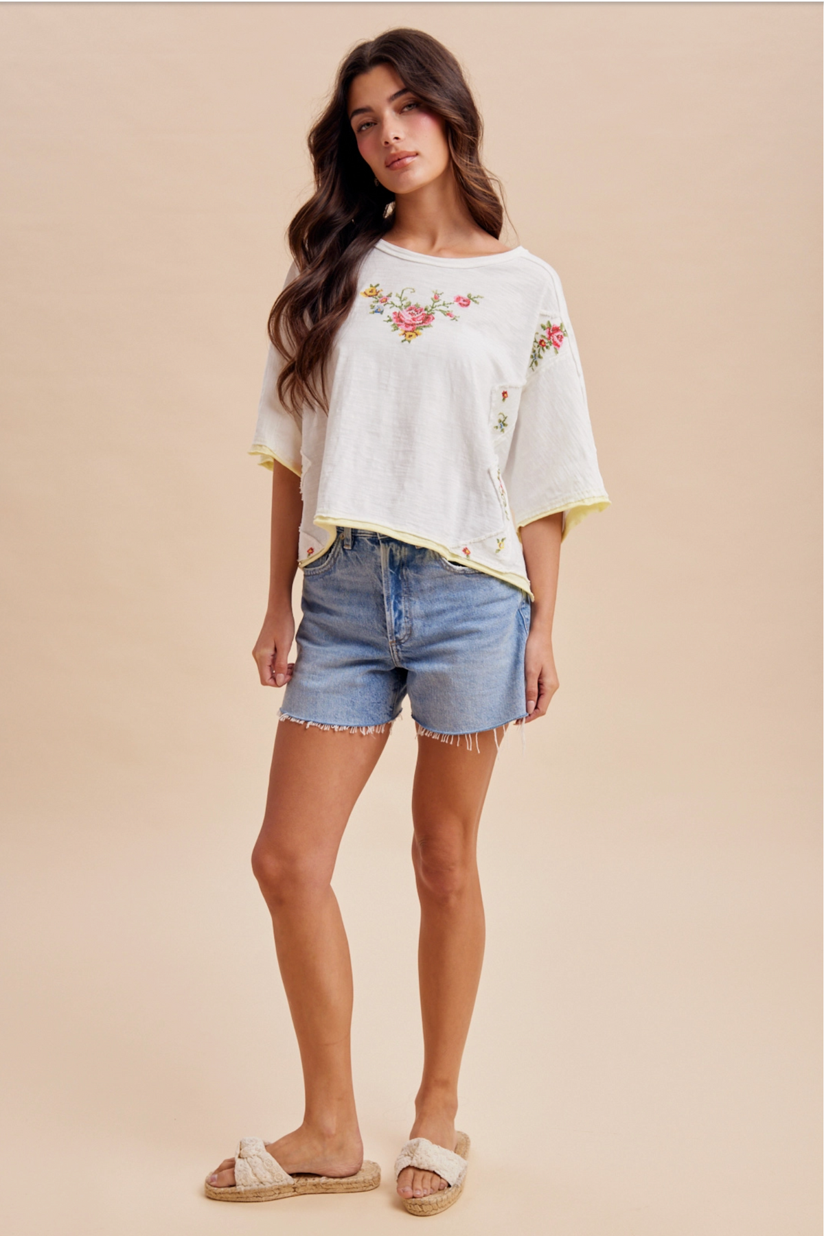 Bloom Stitched Top