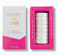 Party For One Shower Steamers