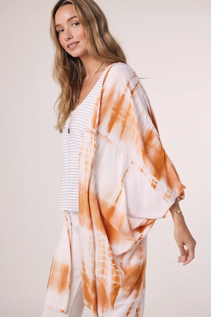 Sail Away Kimono - Ginger