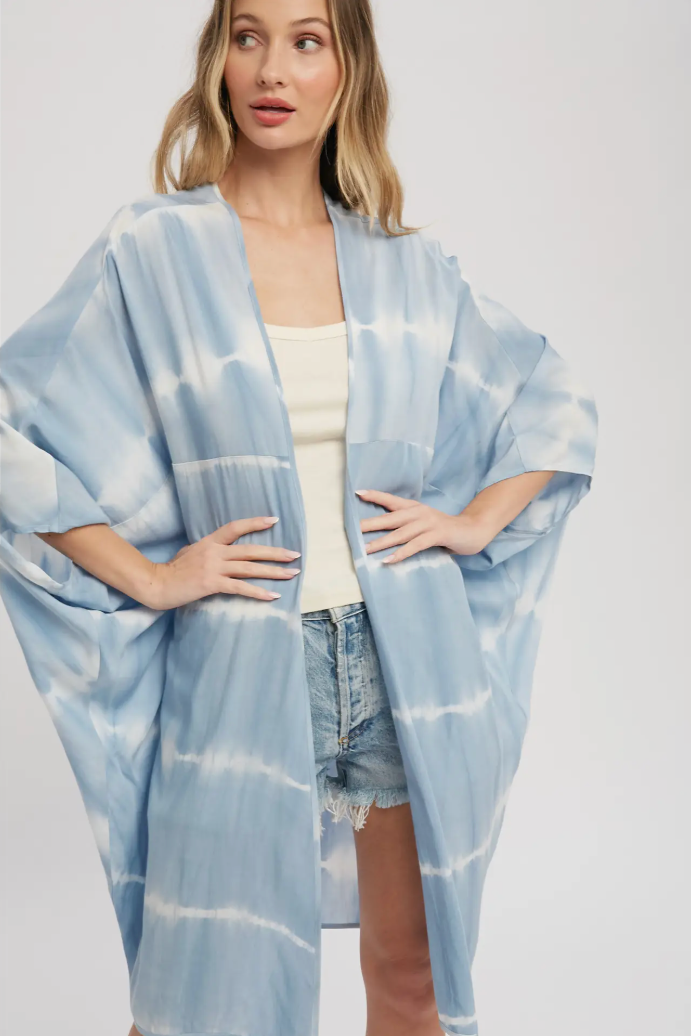 Sail Away Kimono - Ocean