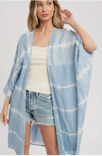Sail Away Kimono - Ocean