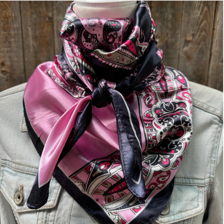Wild Rag Paisley Scarf