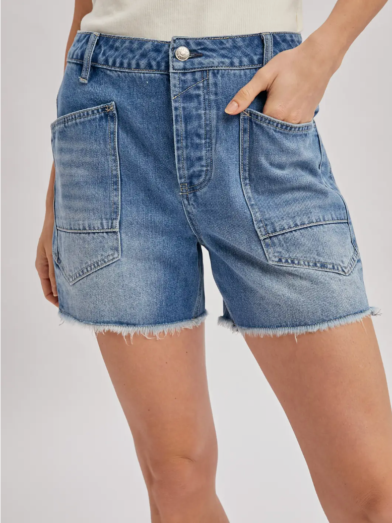 Laid Back Denim Shorts