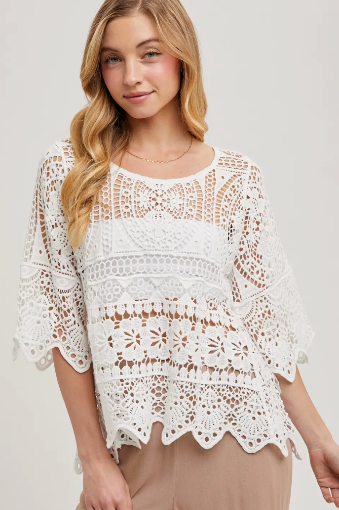 Breezy Crochet Top