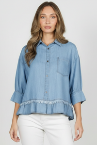 Parker Chambray Top