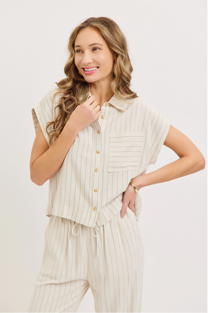 Lucinda Linen Top | Arrival 3/16