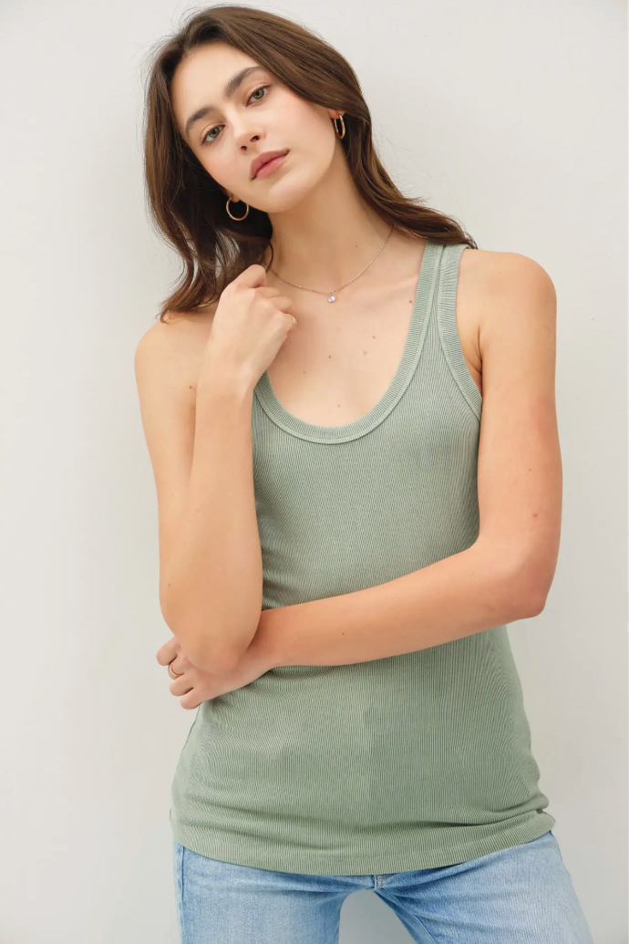 Everyday Tank Top- Sage