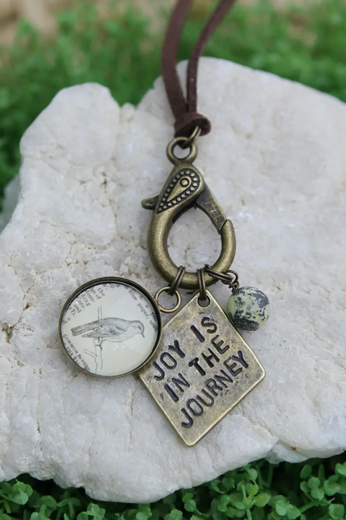Joy Is In The Journey Necklace