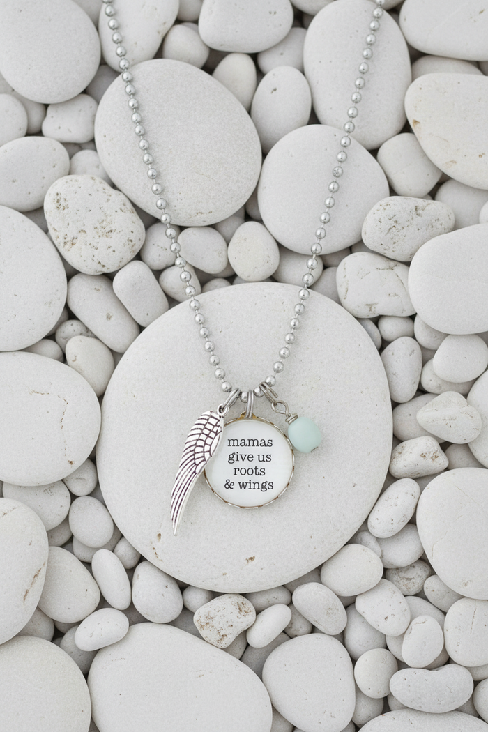 Mamas Give Us Wings Necklace