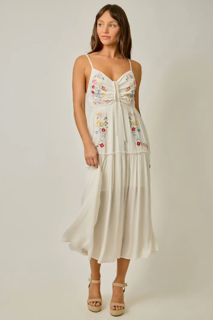 Taylor Embroidered Dress