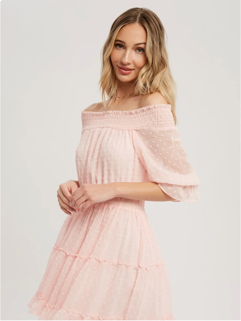 Monterey Swiss Dot Dress