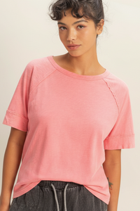 Everyday Raglan Tee - Taffy