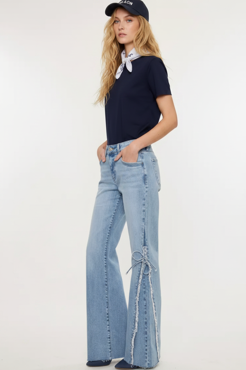 Walk On By Flare Jean