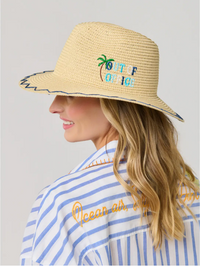 Out Of Office Straw Hat