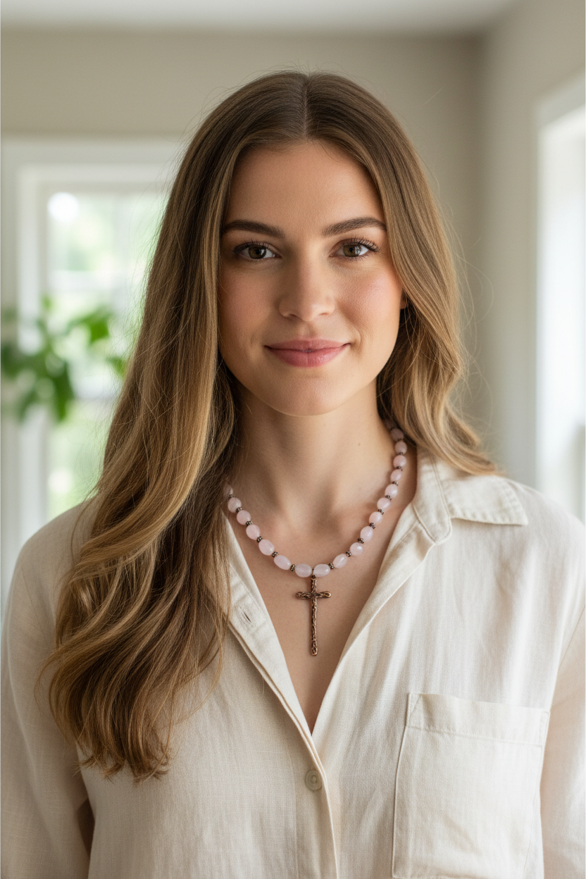 Rosella Collection Copper Cross Necklace | Arrival 4/29