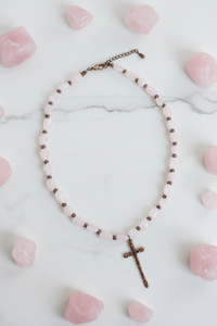 Rosella Collection Copper Cross Necklace | Arrival 4/29