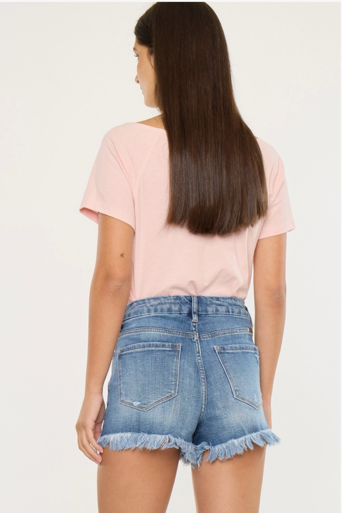 Modern Edge Denim Shorts