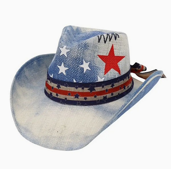 American Women Cowboy Hat