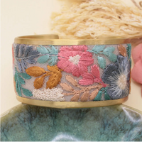 Bloom Embroidered Earrings