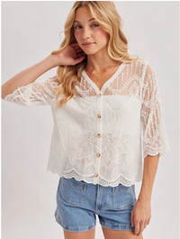Frisco Mesh Top