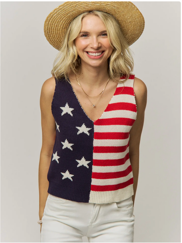 Americana Sweater Tank | Arrival 5/15