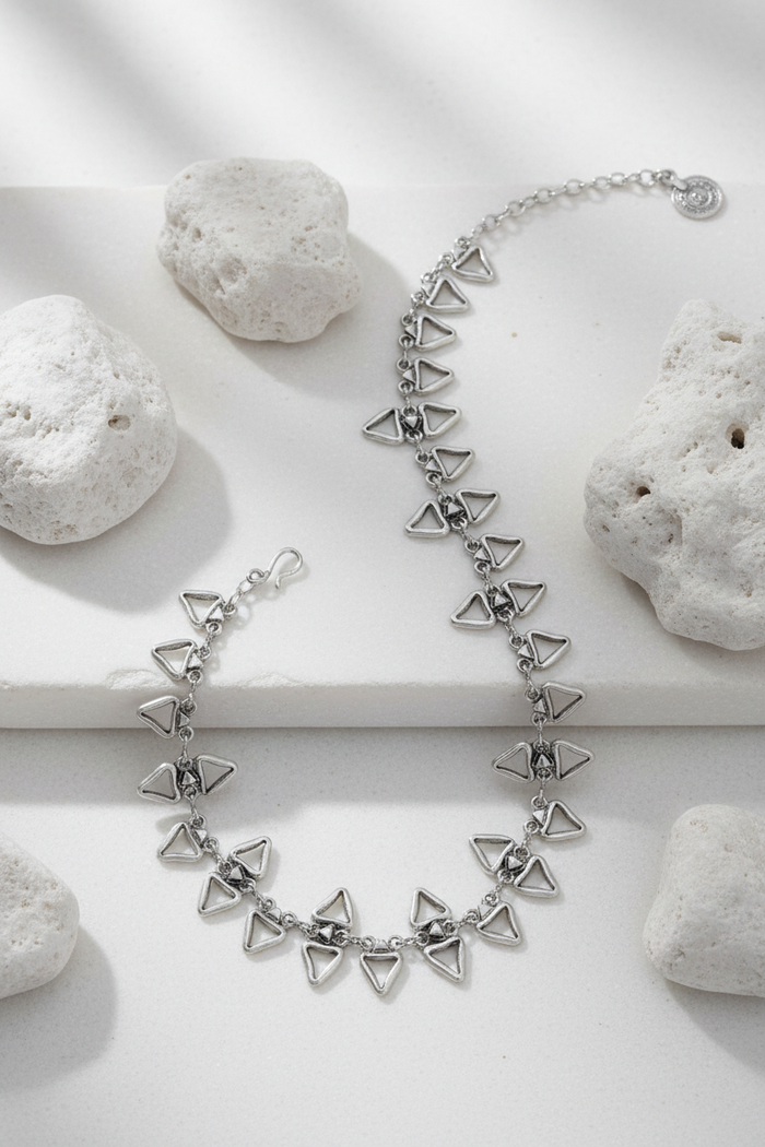 Waterfall Pewter Necklace | Arrival 5/23