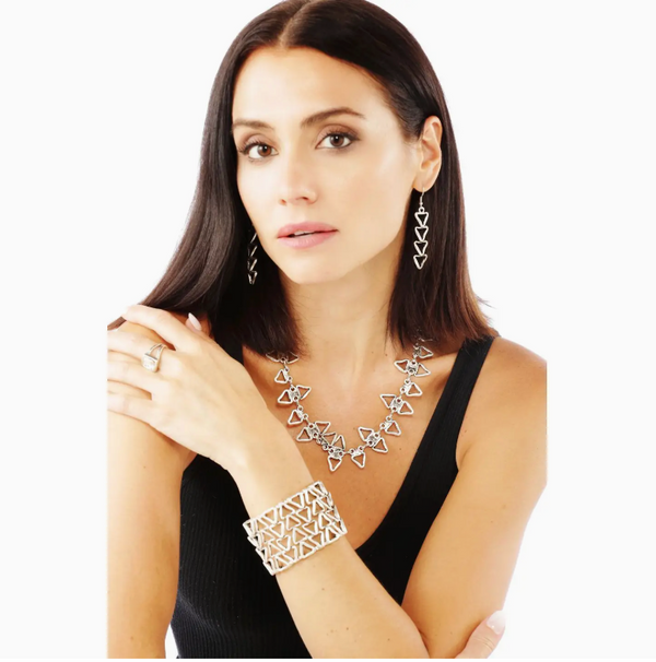 Waterfall Pewter Necklace | Arrival 5/23