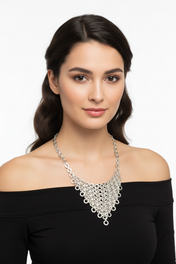 Stevie Pewter Necklace